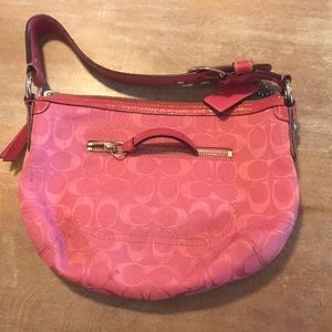 Coach pink handbag